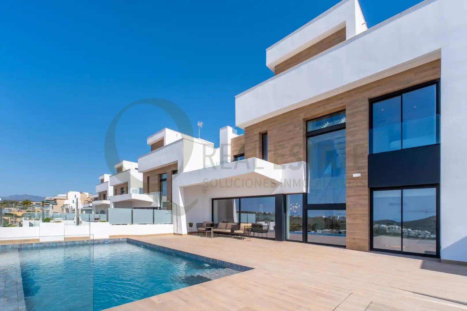 Vista exterior de Casa o chalet en venta en Benidorm con Aire acondicionado, Calefacción y Jardín privado