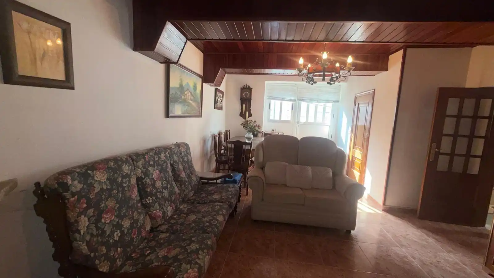 Sala d'estar de Casa o xalet de lloguer en Trasmiras amb Calefacció, Moblat i Balcó