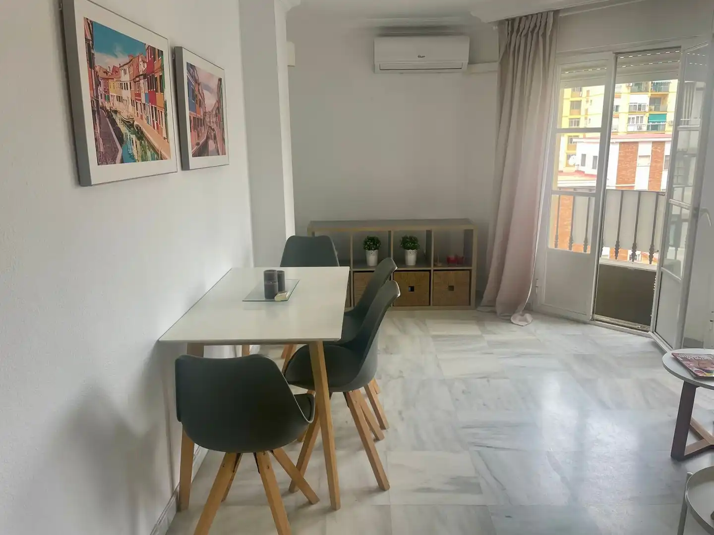 Comedor de Apartamento en venta en Málaga con Balcón