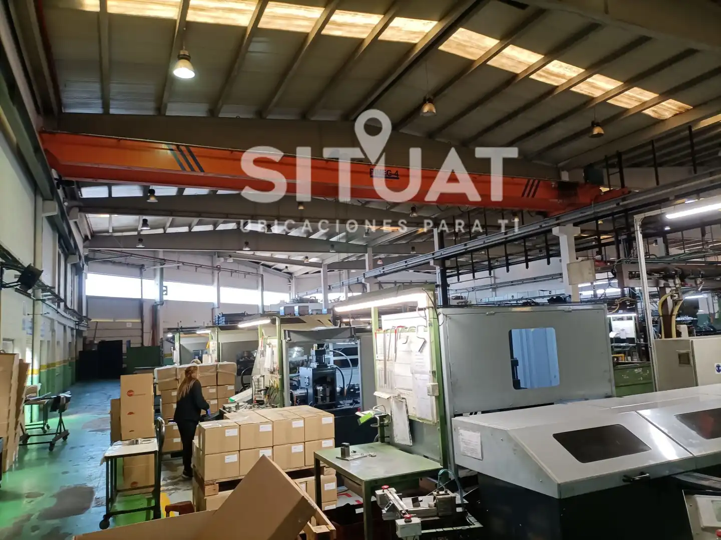 Nave industrial de alquiler en Barberà del Vallès con Calefacción y Alarma