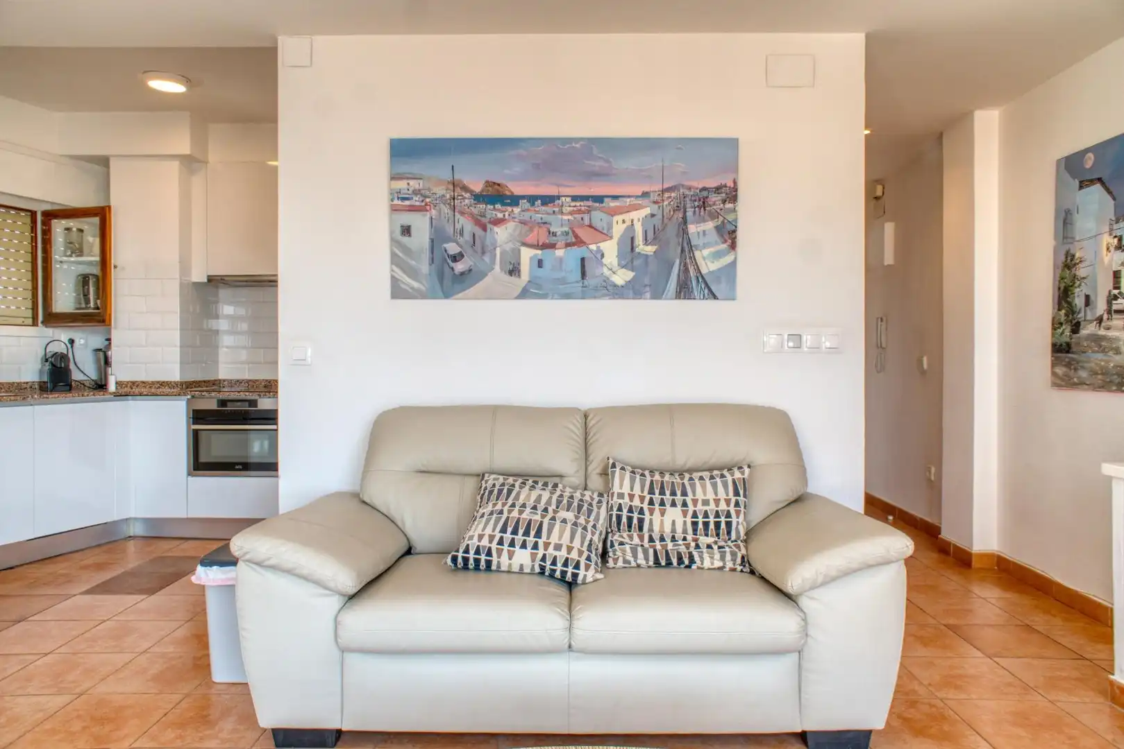 Sala de estar de Ático en venta en Altea con Aire acondicionado