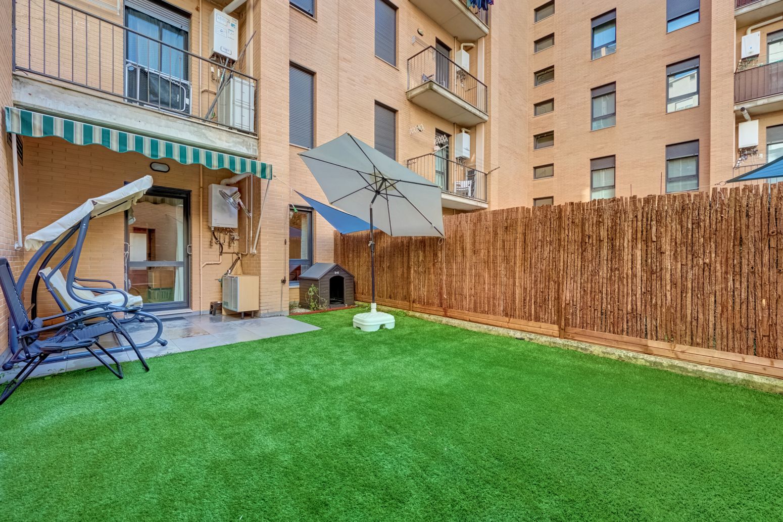 Terrace of Flat for sale in Villava / Atarrabia  with Heating, Private garden and Parquet flooring