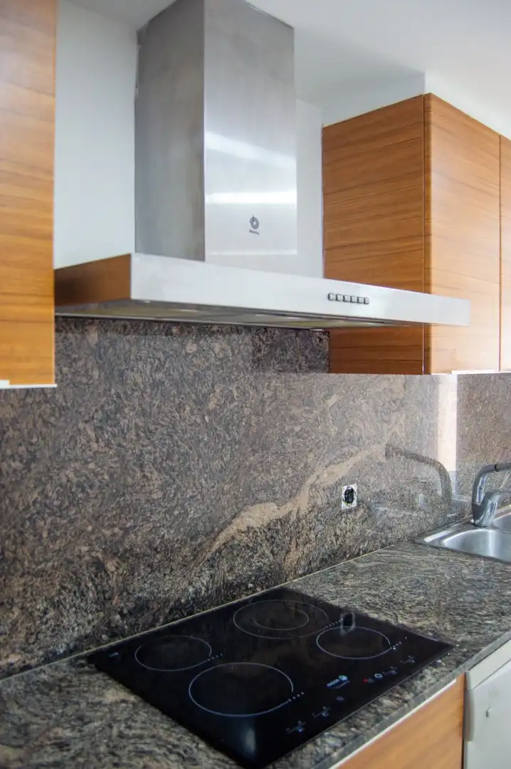 Kitchen of Flat for sale in Llagostera  with Air Conditioner, Terrace and Community pool