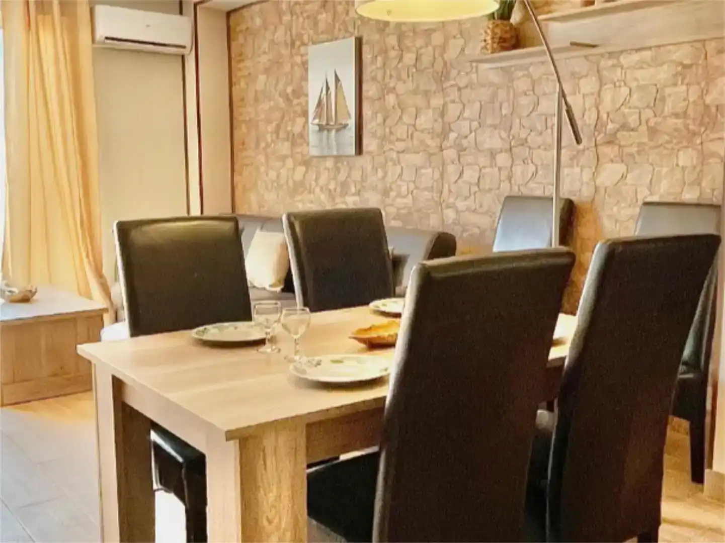 Comedor de Piso en venta en Dénia con Aire acondicionado, Jardín privado y Trastero