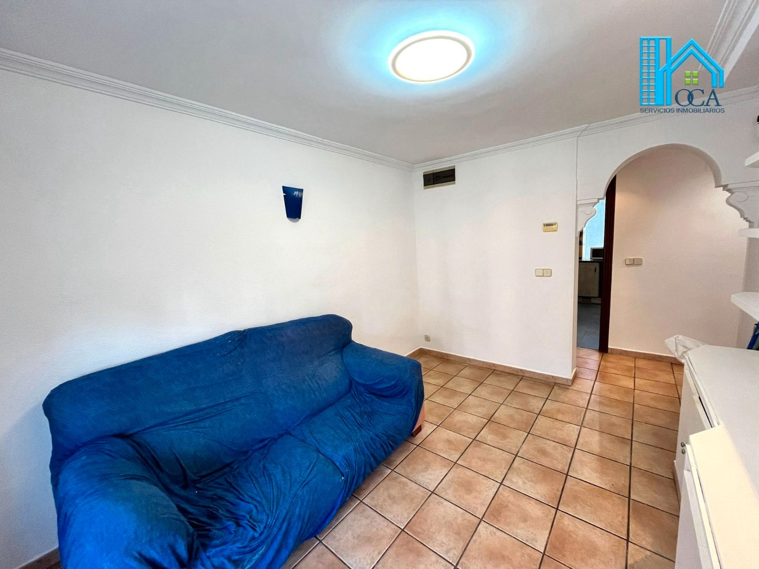 Living room of Flat for sale in  Madrid Capital  with Heating