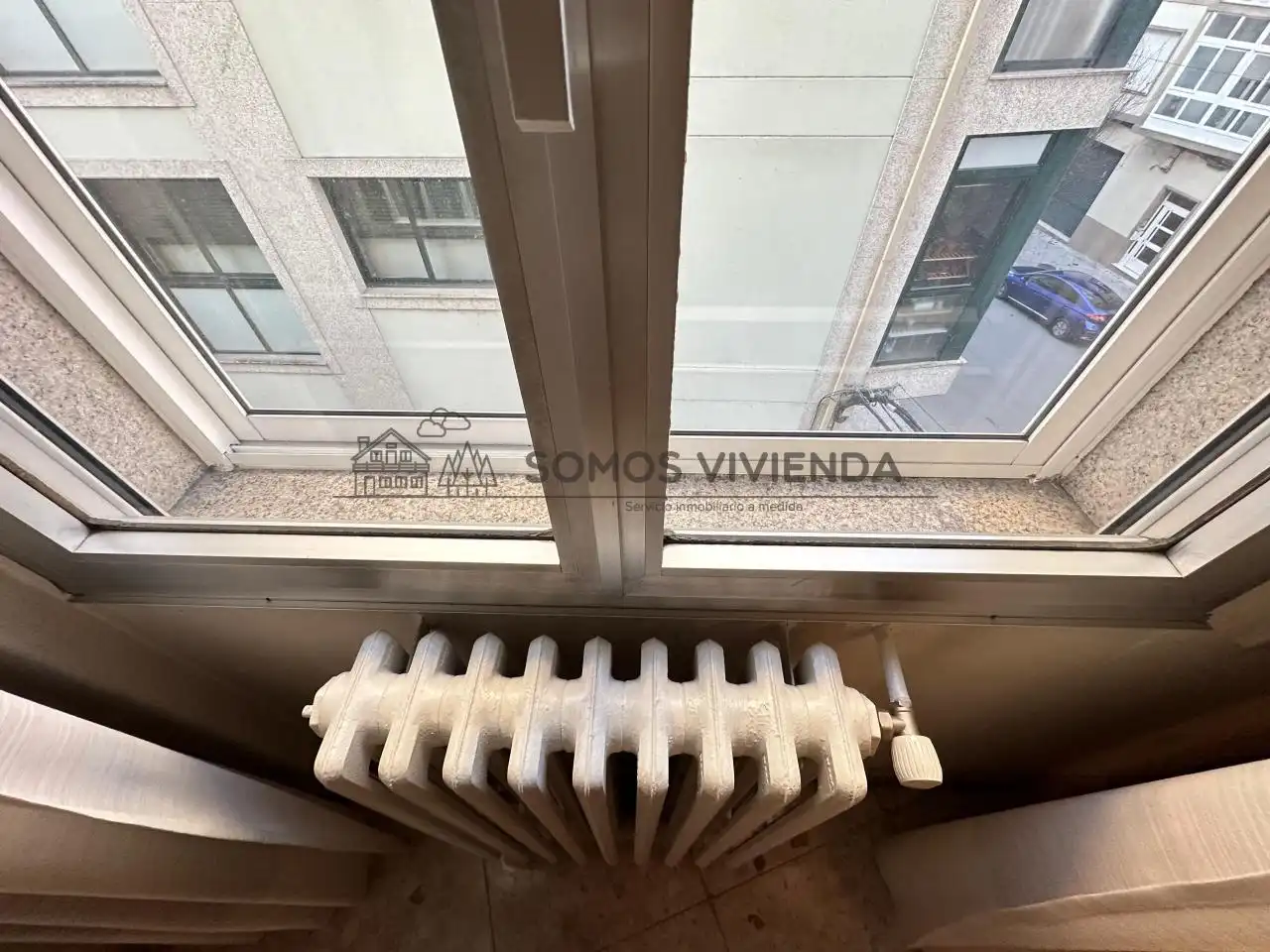 Exterior view of Flat for sale in Ourense Capital   with Heating, Storage room and Furnished