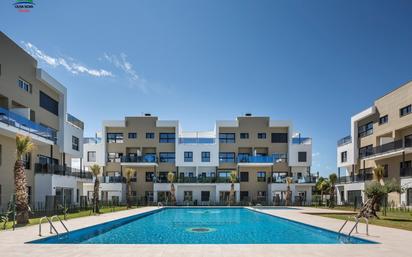 Exterior view of Apartment for sale in Oliva  with Air Conditioner and Community pool