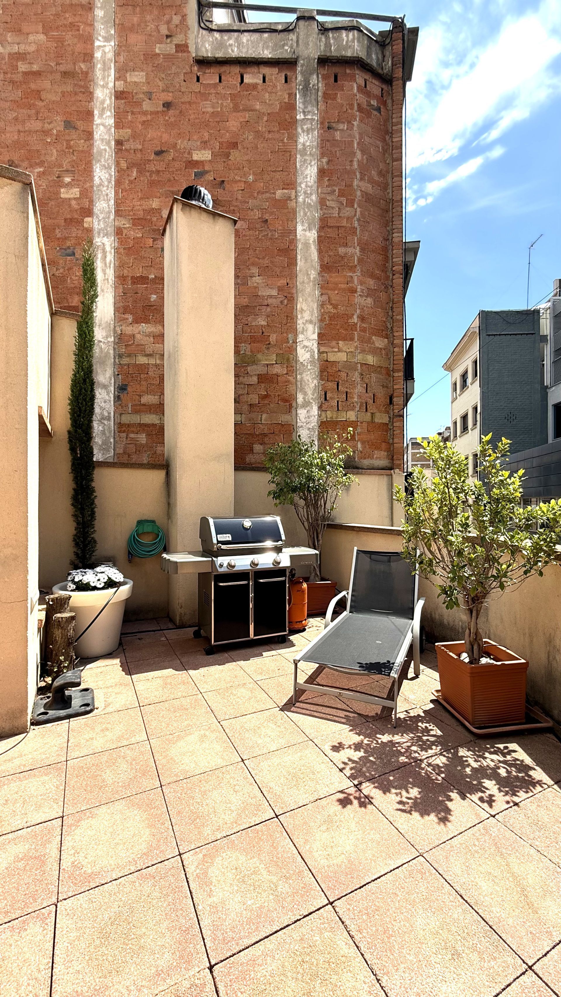 Terrace of Duplex to rent in  Barcelona Capital  with Air Conditioner, Terrace and Storage room