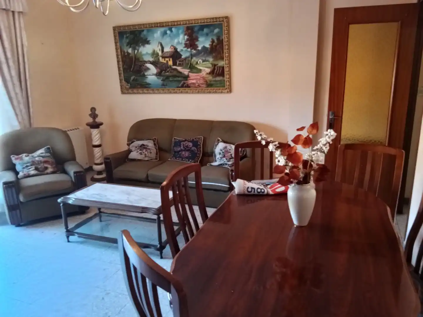 Sala de estar de Piso en venta en Fuente el Fresno con Calefacción y Terraza