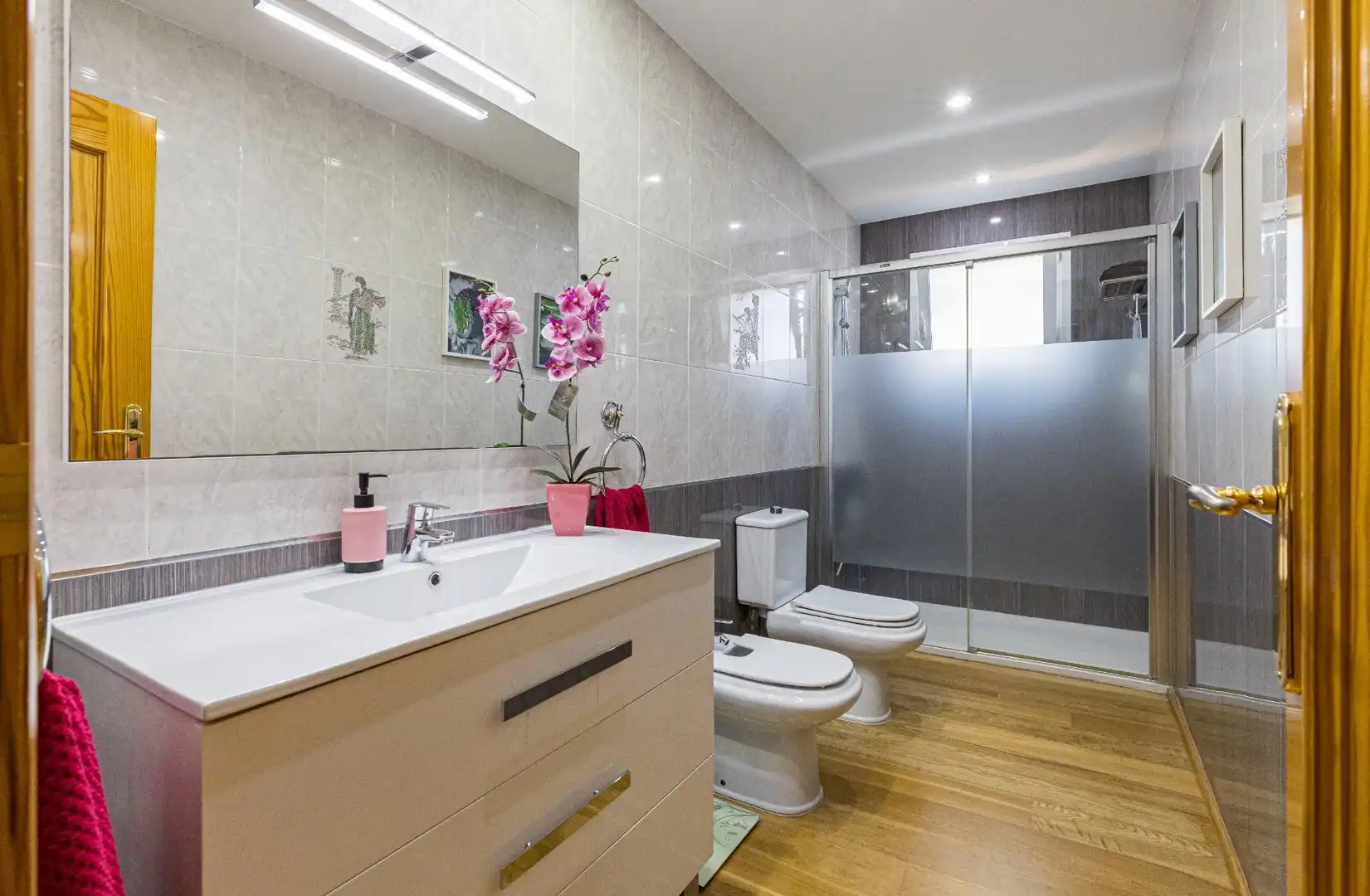 Bany de Casa o xalet en venda en Murcia amb Aire condicionat, Jardí privat i Terrassa