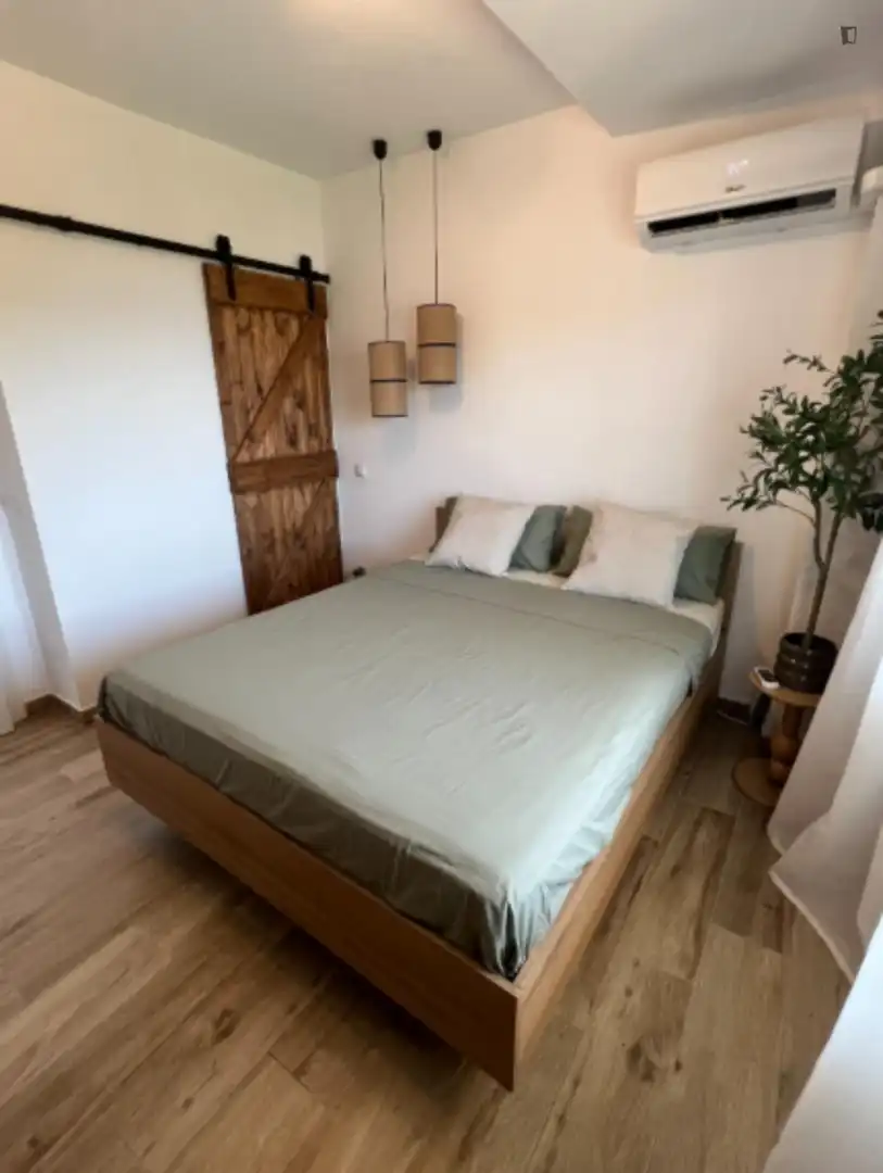 Dormitori de Casa o xalet de lloguer en Mijas amb Aire condicionat, Calefacció i Moblat