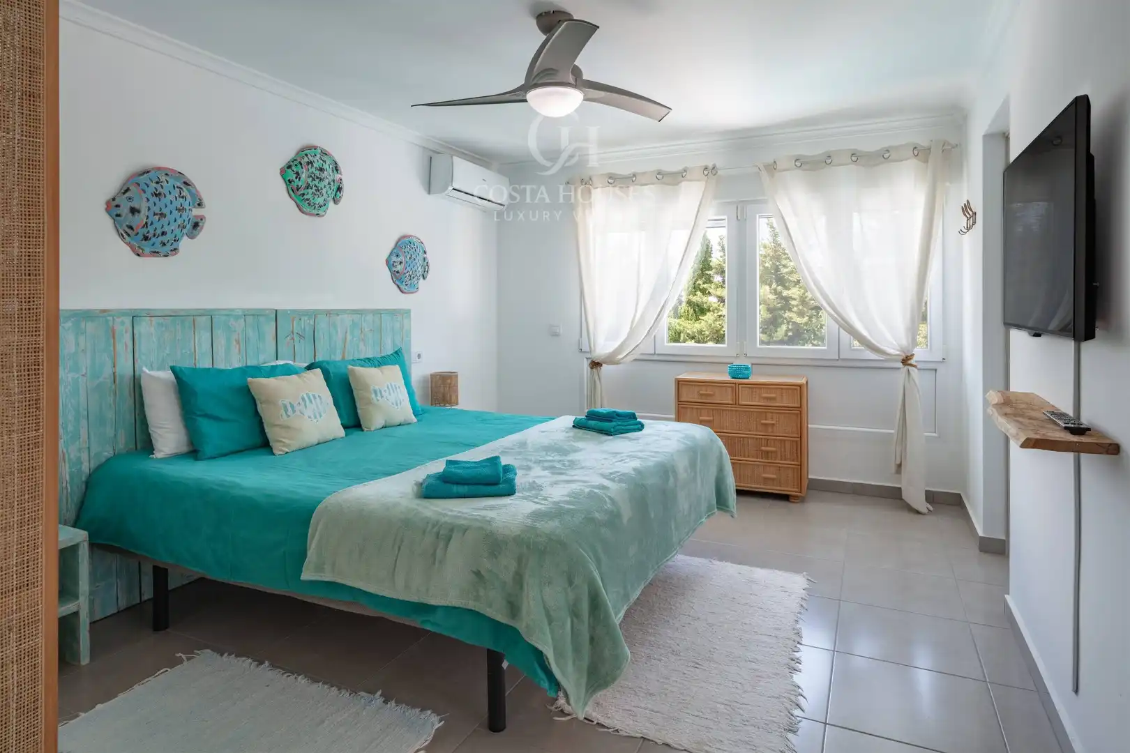 Habitación de Casa o chalet en venta en Jávea / Xàbia con Aire acondicionado, Calefacción y Jardín privado