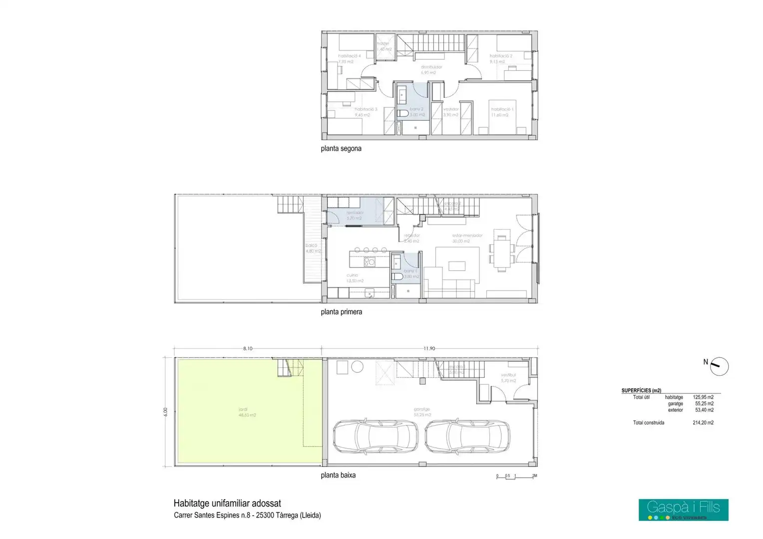 Detached homes for sale in Tàrrega  with Heating, Private garden and Terrace