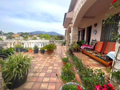 Terrace of House or chalet for sale in Riells i Viabrea  with Air Conditioner, Heating and Private garden