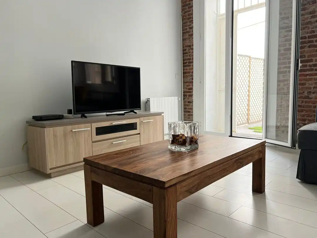 Living room of Flat for rent in Madrid  with Heating and Terrace