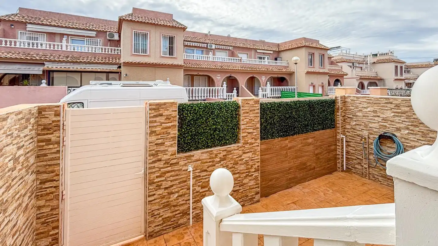 Terrace of Detached homes for sale in Santa Pola  with Air Conditioner, Terrace and Storage room