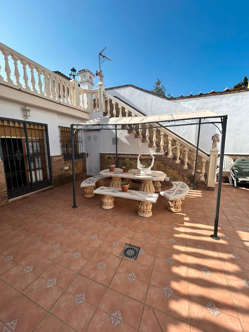 Terrace of Single-family semi-detached for sale in Málaga Capital  with Air Conditioner, Terrace and Storage room