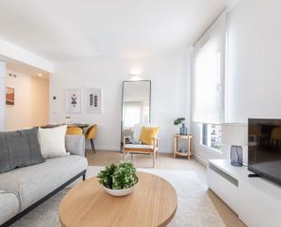 Living room of Flat to rent in  Madrid Capital  with Air Conditioner