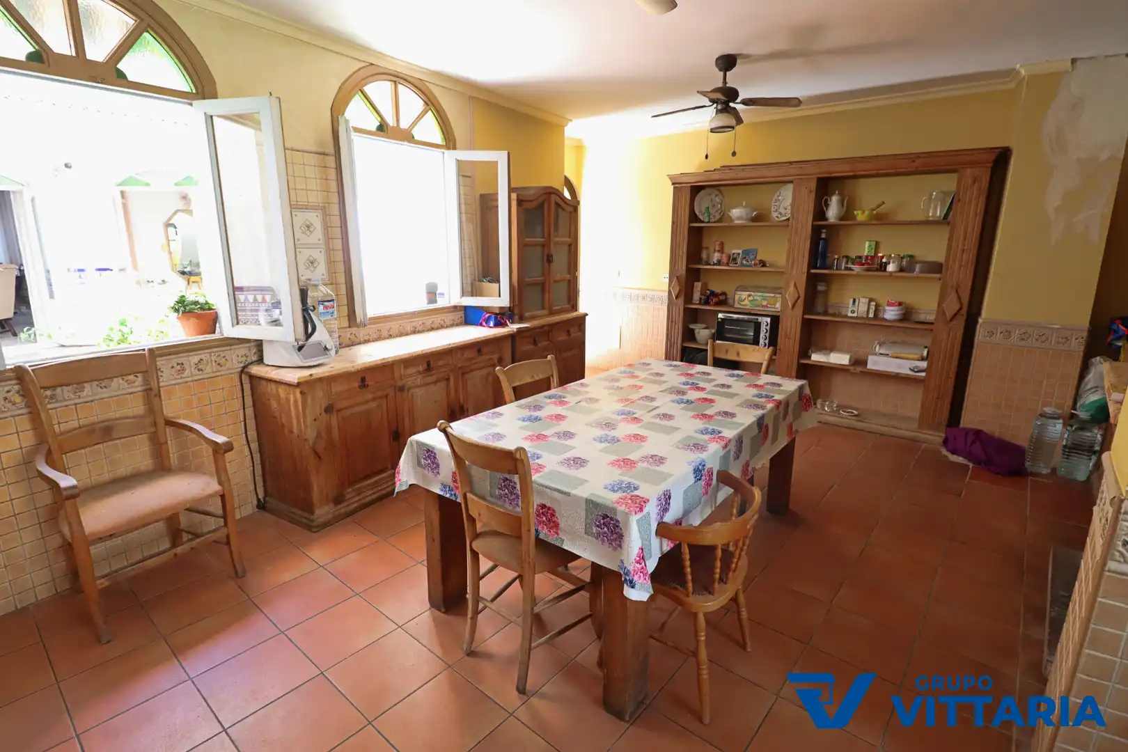 Cocina de Casa adosada en venta en Almería con Aire acondicionado, Terraza y Trastero