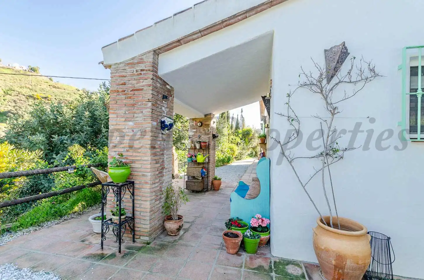 Jardí de Finca rústica en venda en Árchez amb Aire condicionat, Calefacció i Jardí privat