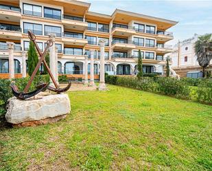 Vista exterior de Planta baixa de lloguer en  Palma de Mallorca amb Aire condicionat, Jardí privat i Terrassa