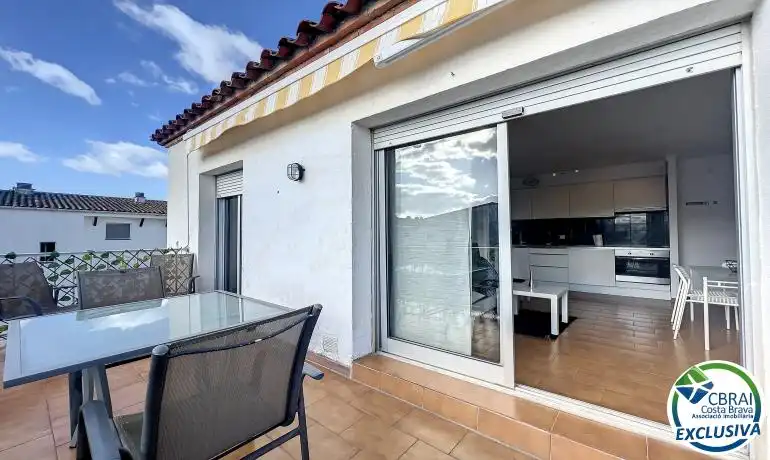 Terraza de Apartamento en venta en Empuriabrava