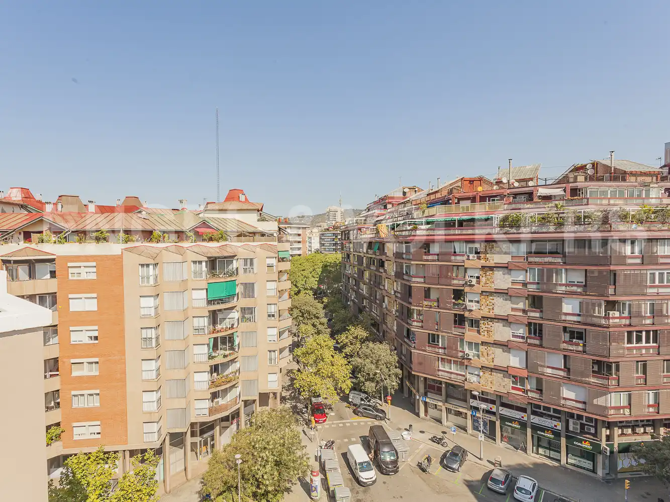 Exterior view of Attic for rent in Barcelona  with Heating, Parquet flooring and Terrace