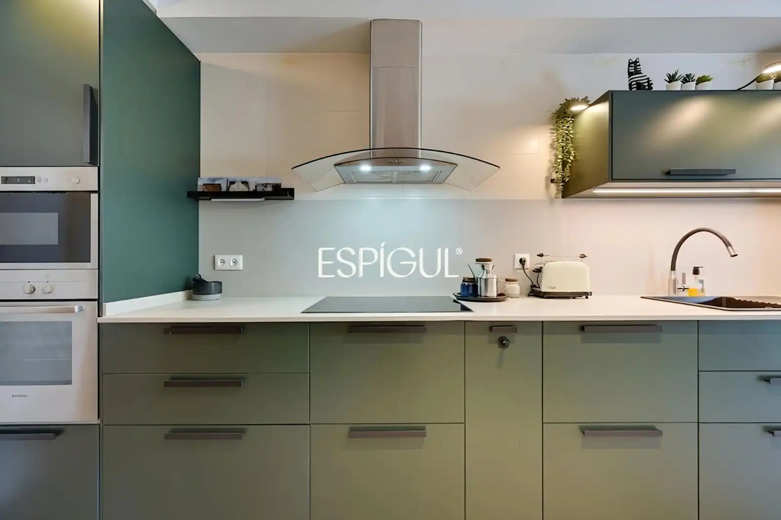 Cocina de Piso en venta en Sant Cugat del Vallès con Calefacción, Parquet y Terraza
