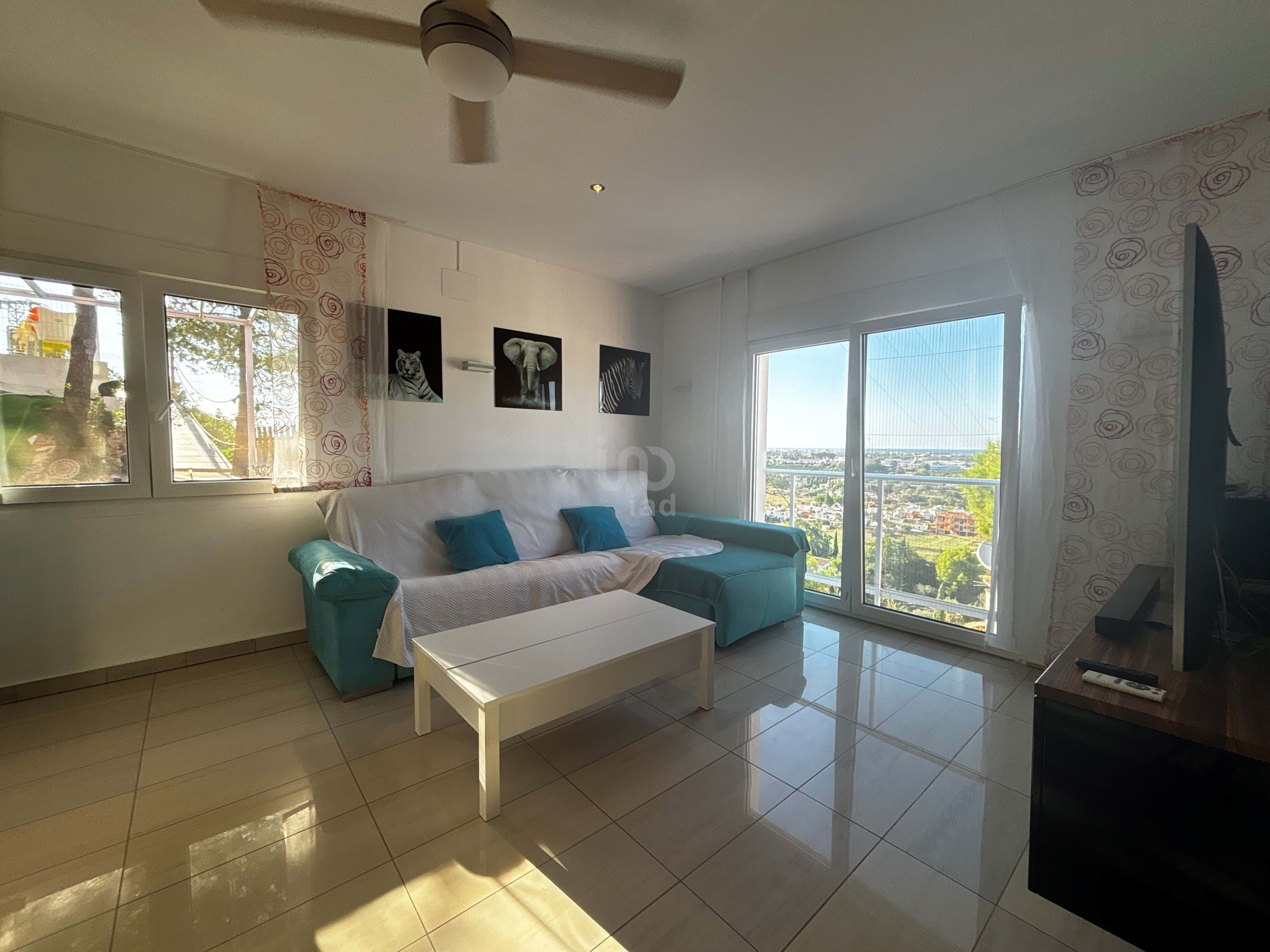 Living room of Single-family semi-detached for sale in Dénia  with Air Conditioner, Heating and Terrace