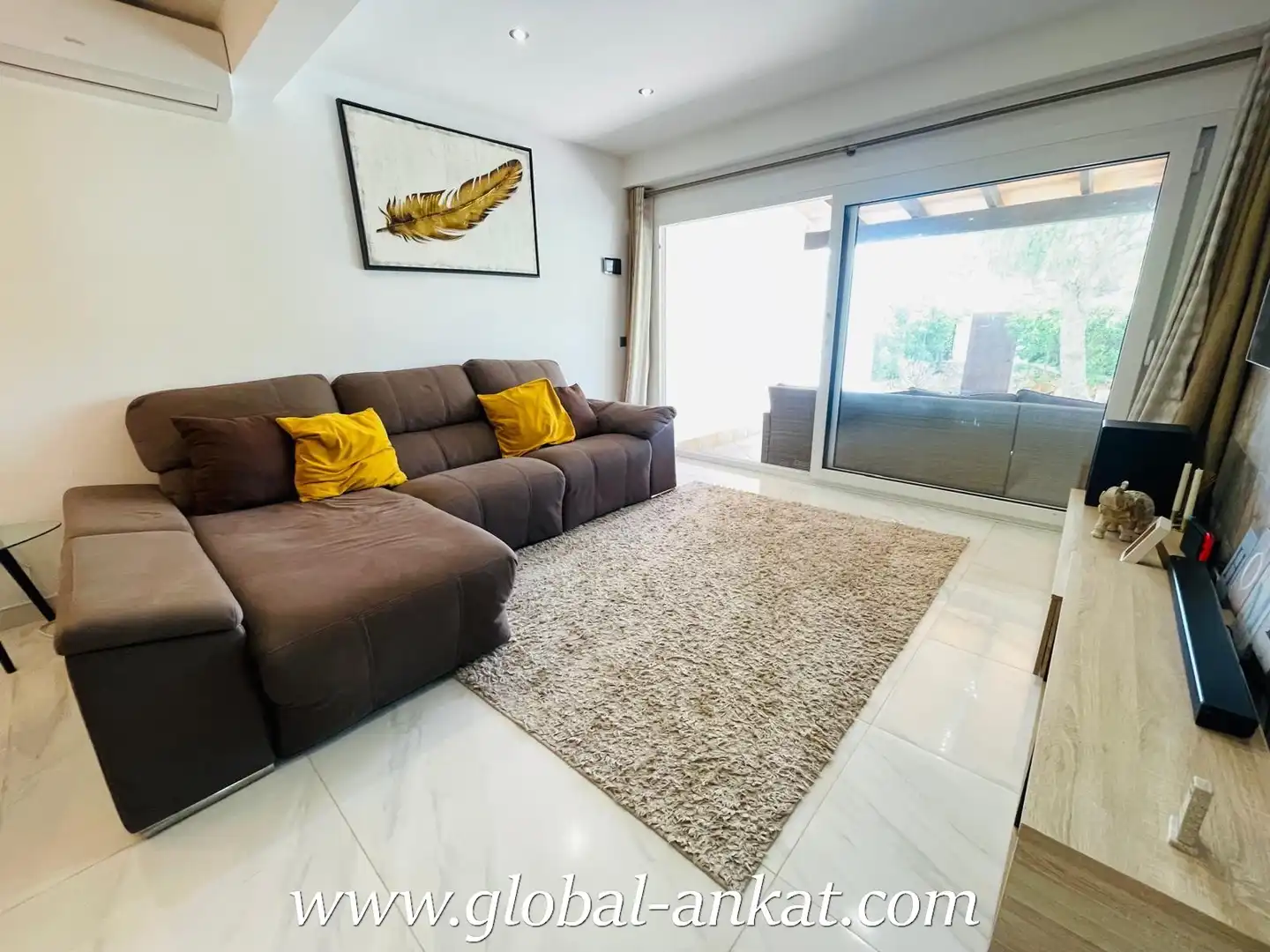 Sala de estar de Casa o chalet en venta en Santanyí con Aire acondicionado, Calefacción y Jardín privado