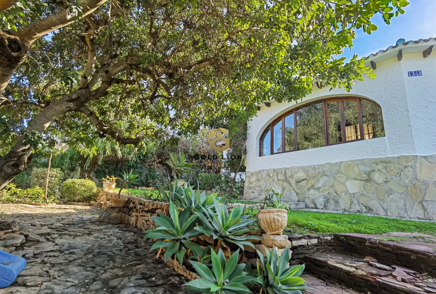 Garden of Houses for sale in Dénia  with Air Conditioner, Heating and Private garden