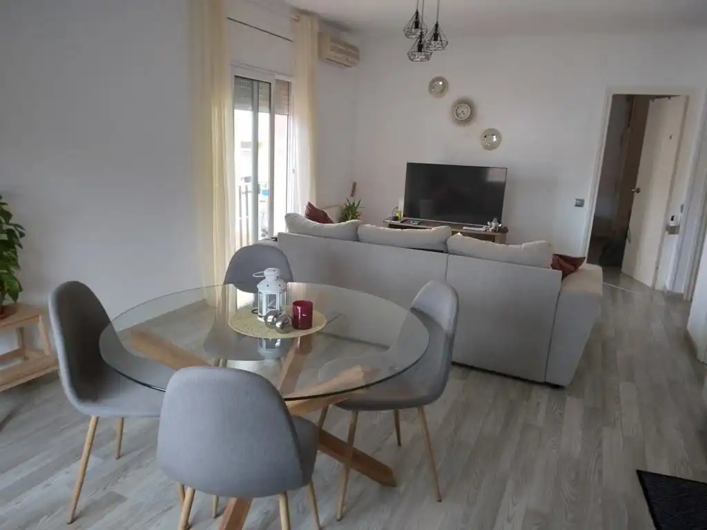 Sala de estar de Piso en venta en Vilanova del Camí con Calefacción y Balcón