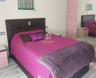 Bedroom of Flat for sale in  Logroño  with Heating, Storage room and Balcony