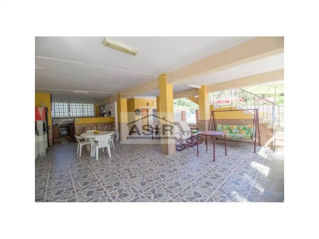 Vista exterior de Casa o chalet en venta en Alzira con Aire acondicionado, Jardín privado y Terraza