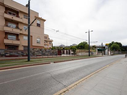 Exterior view of Flat for sale in  Granada Capital  with Air Conditioner, Heating and Private garden