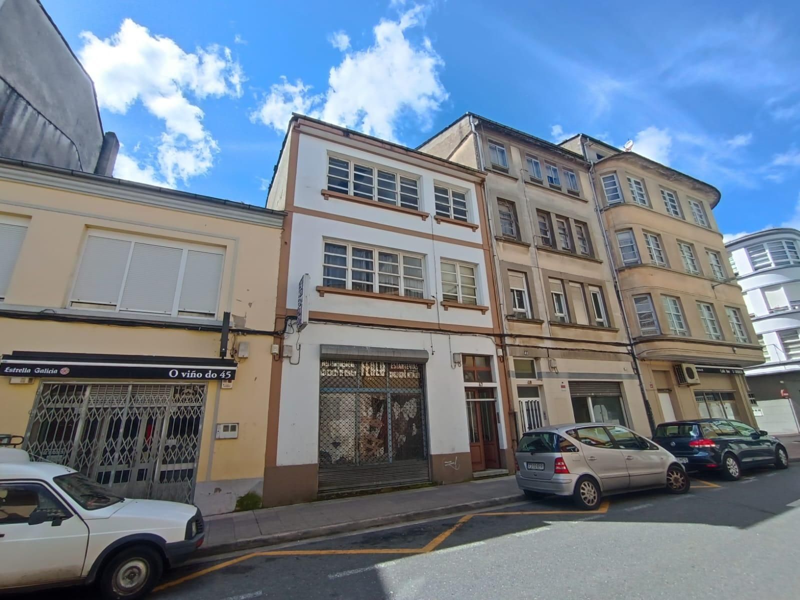 Exterior view of Single-family semi-detached for sale in Lugo Capital