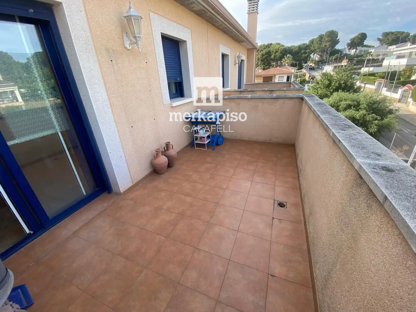 Terraza de Casa adosada de alquiler en Calafell con Calefacción, Terraza y Amueblado