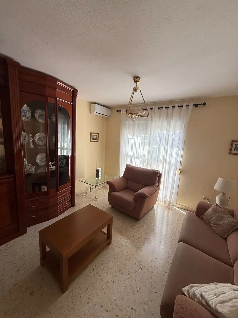 Sala de estar de Casa o chalet en venta en Alhaurín de la Torre con Aire acondicionado, Calefacción y Jardín privado