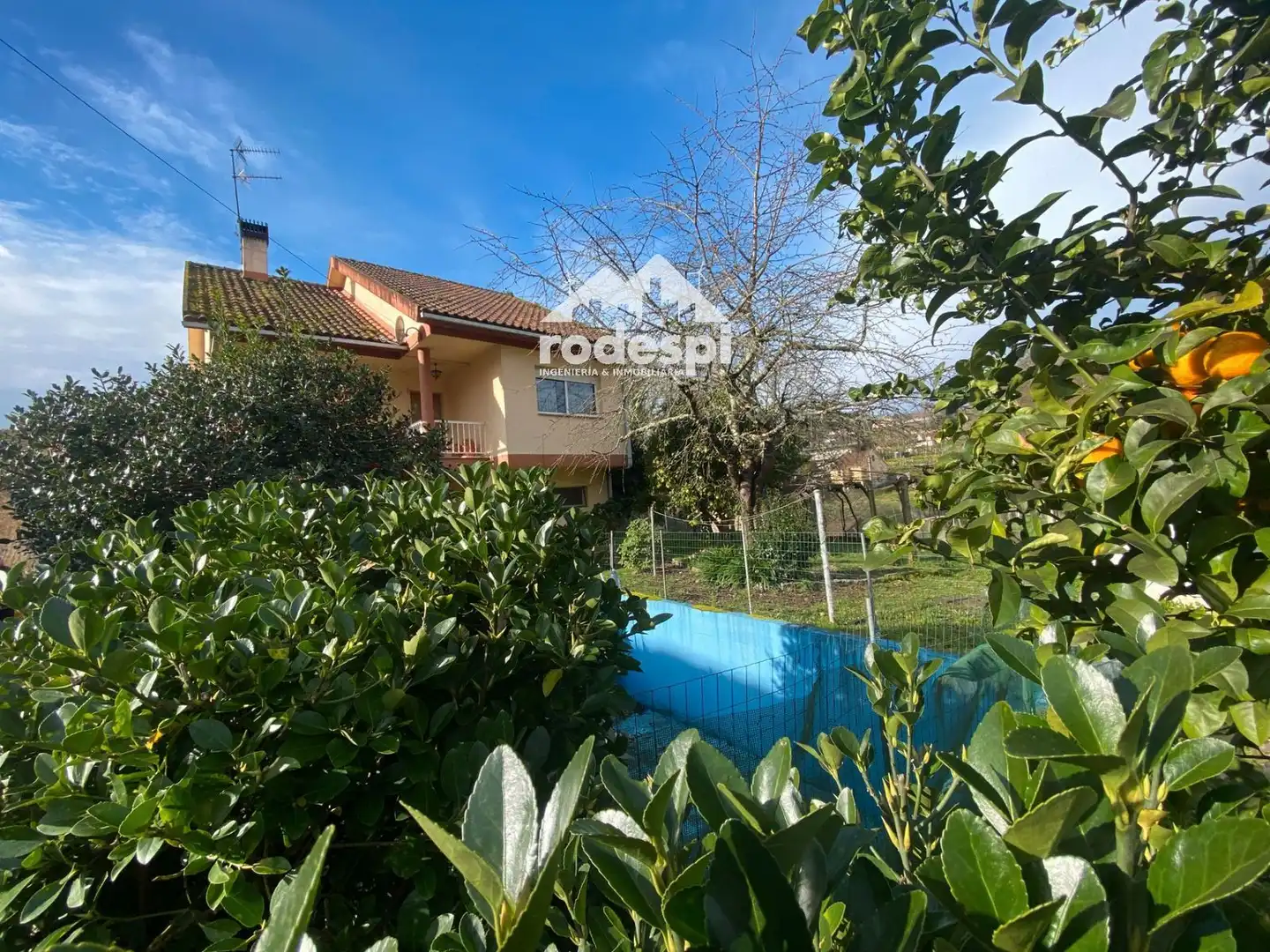 Garden of Houses for sale in Crecente  with Heating, Storage room and Swimming Pool