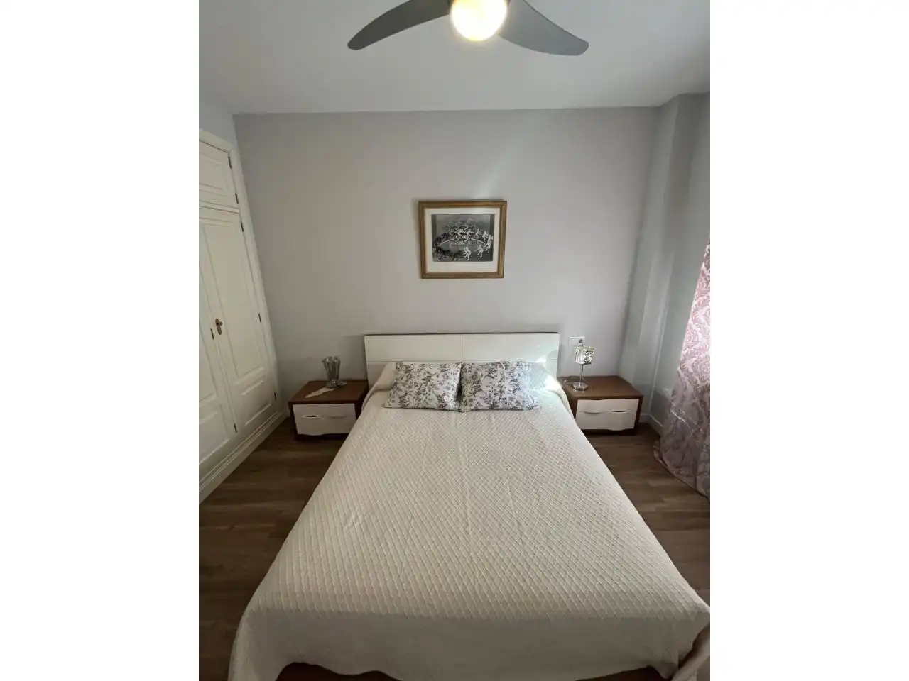 Schlafzimmer von Wohnung zur Miete in Badajoz mit Klimaanlage, Heizung und Terrasse
