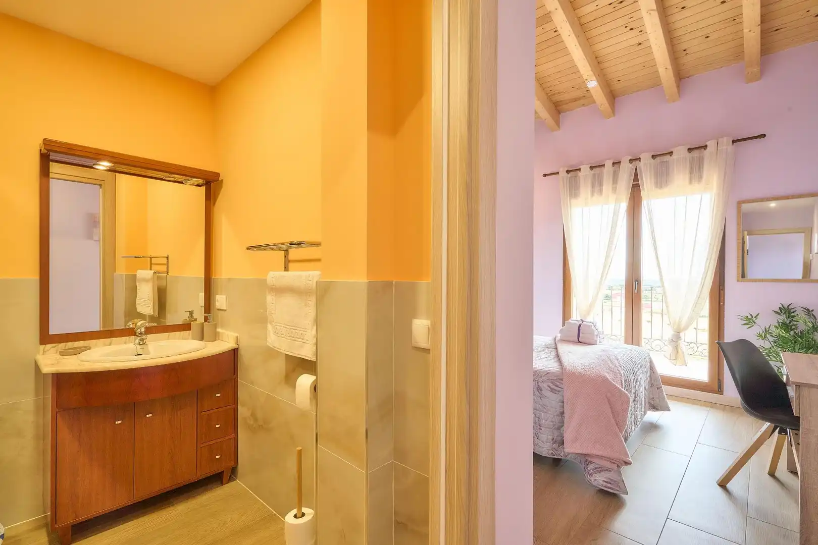 Bathroom of Houses for sale in Santiz  with Private garden, Terrace and Storage room
