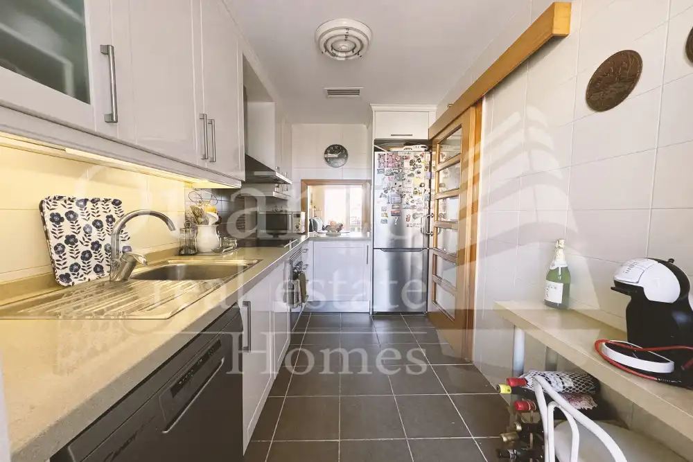 Cuina de Apartament en venda en Dénia amb Aire condicionat, Calefacció i Terrassa
