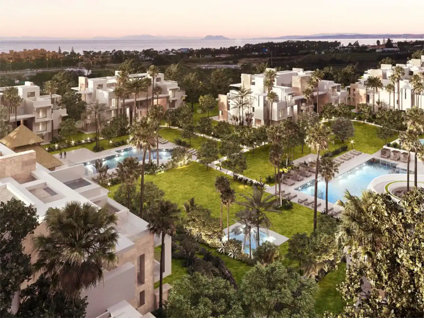 Vista exterior de Apartament en venda en Estepona amb Aire condicionat i Balcó