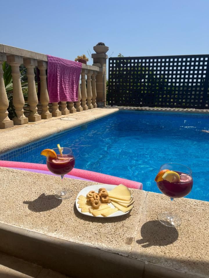 Swimming pool of Houses for sale in El Catllar   with Air Conditioner, Heating and Private garden