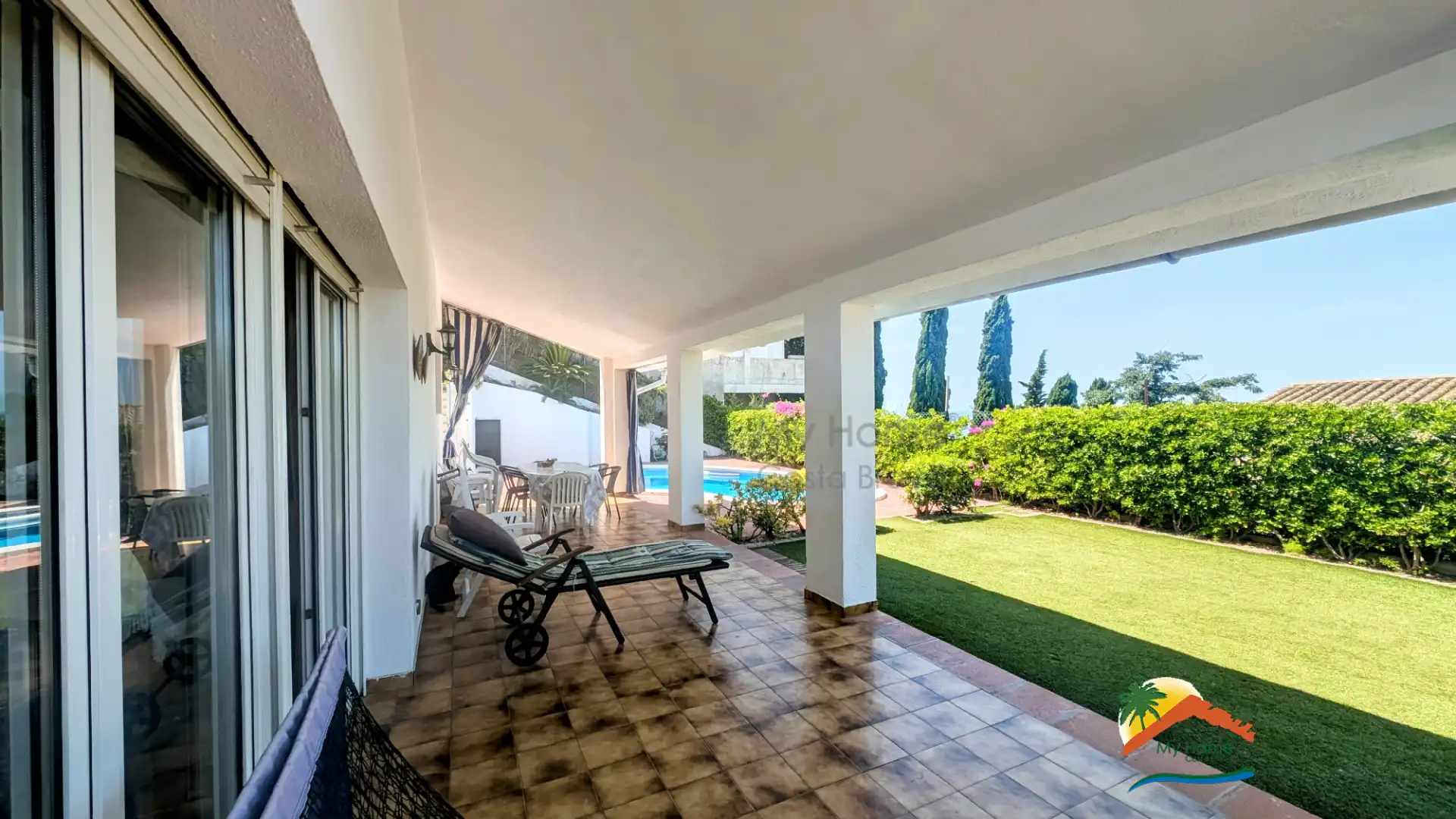 Garden of Houses for sale in Blanes  with Heating, Private garden and Terrace