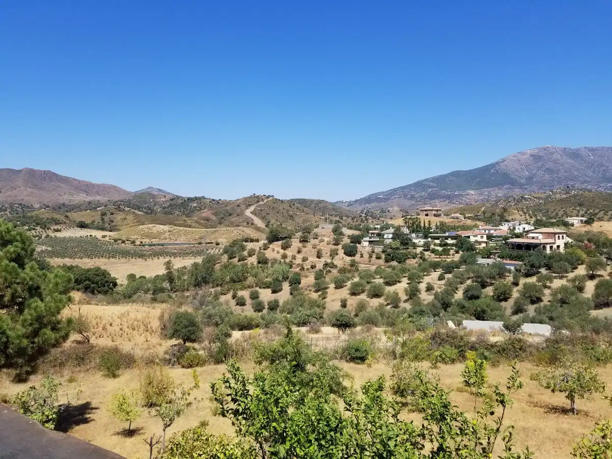 Vista exterior de Casa o chalet en venta en Mijas con Aire acondicionado, Jardín privado y Terraza