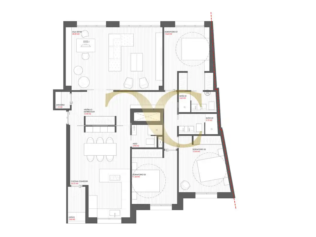 Flat with lift for sale in Viaducto del Ingeniero Marquina, imagen 56