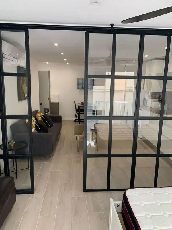 Bedroom of Flat for rent in Granada  with Air Conditioner, Parquet flooring and Furnished