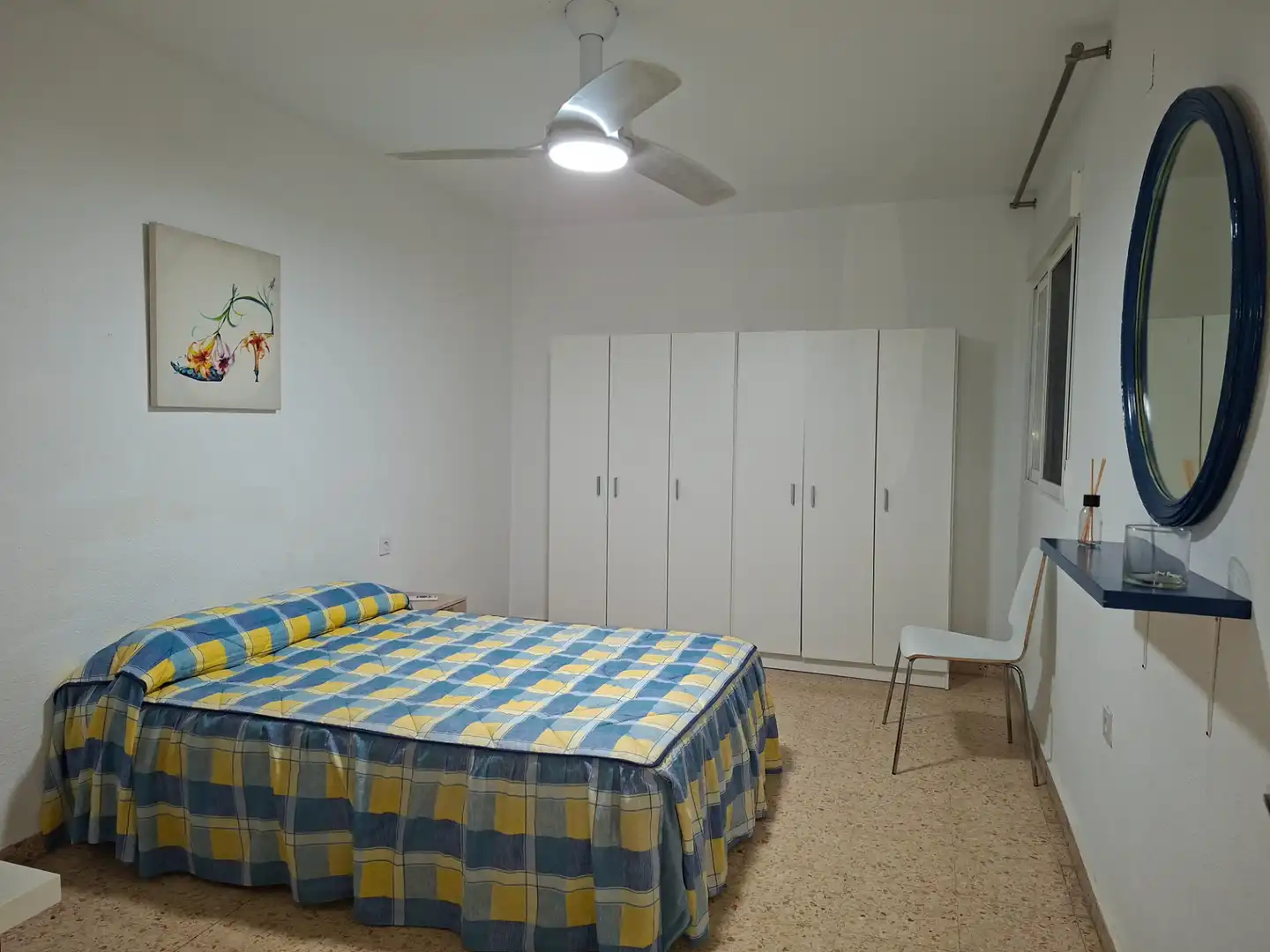 Bedroom of Flat for rent in Valencia  with Air Conditioner, Furnished and Oven