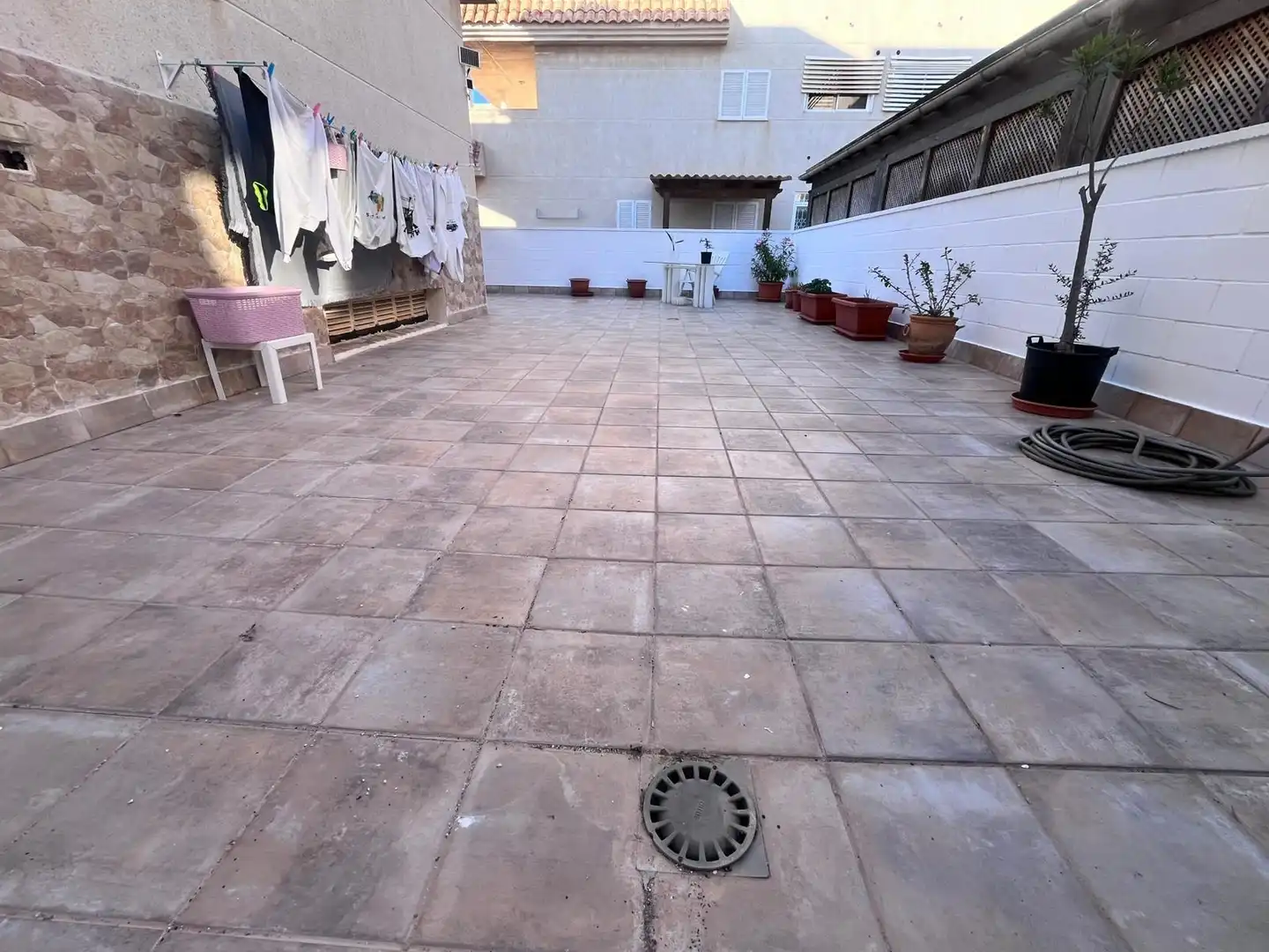 Terrasse von Erdgeschoss zum Verkauf in Águilas mit Klimaanlage, Heizung und Privatgarten
